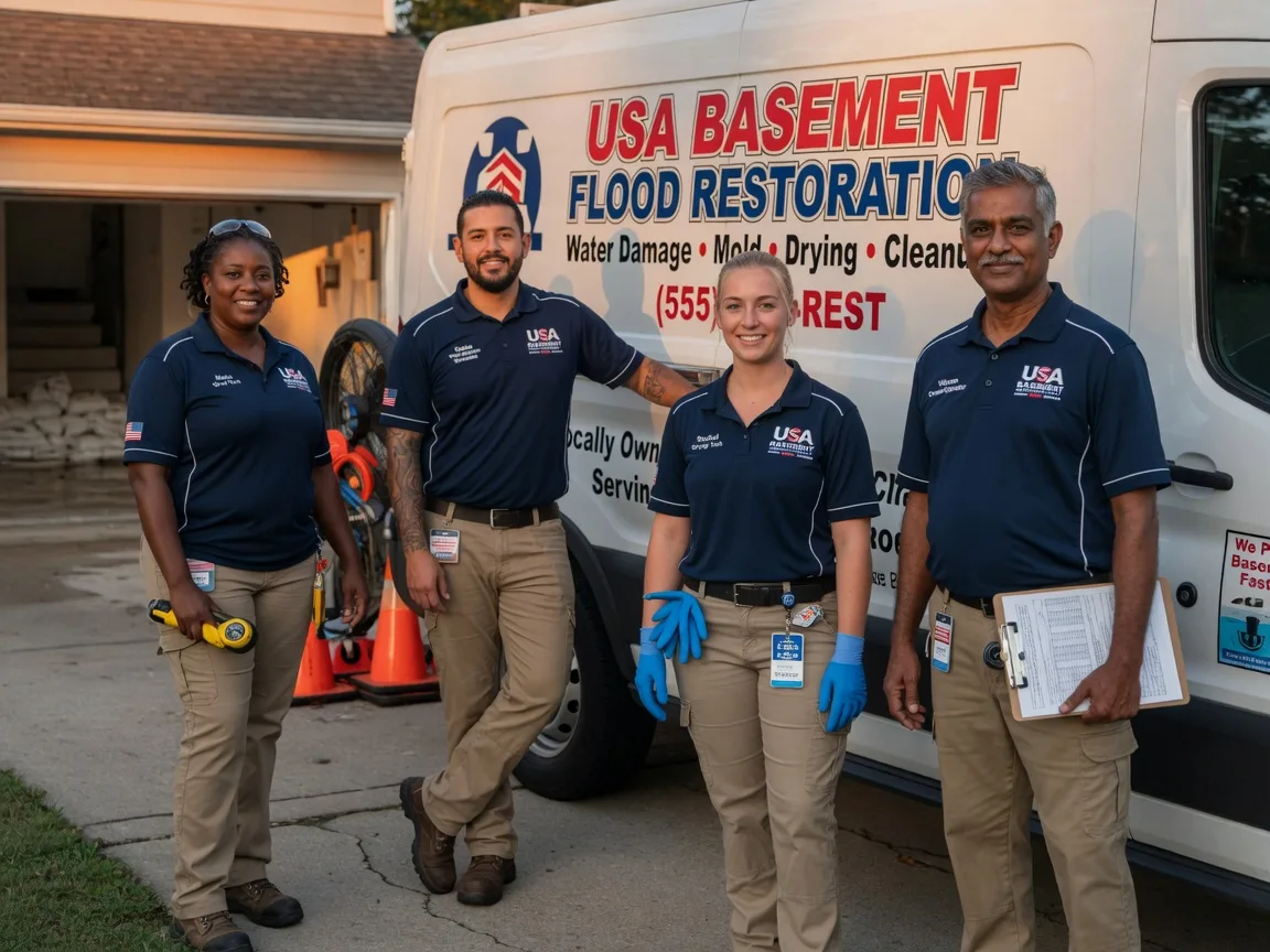Basement Flood Cleanup company in Lee, ME
